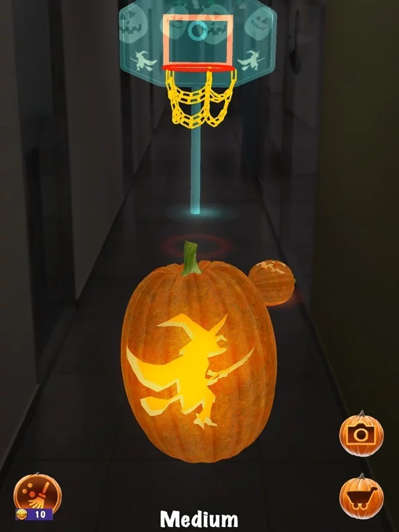 Изображение игры: Pumpkin Basketball