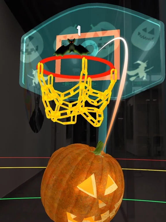 Изображение игры: Pumpkin Basketball