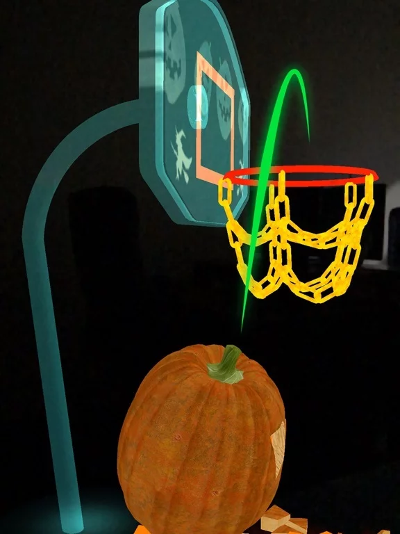 Изображение игры: Pumpkin Basketball