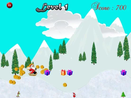 Изображение игры: Santa Swing