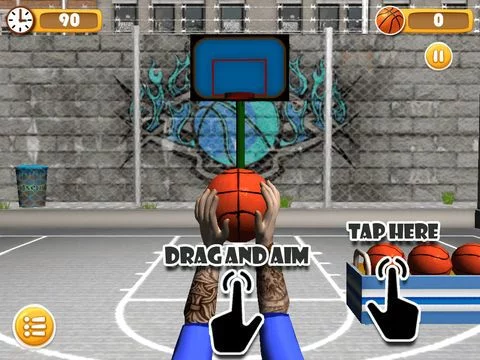 Изображение игры: Basket Ball Game 3D