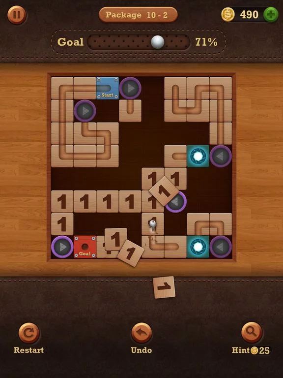 Изображение игры: Roll the Ball: Hidden Path