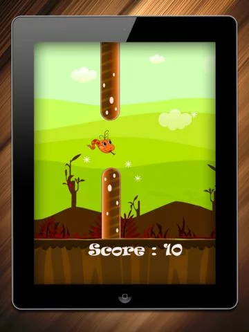 Изображение игры: Flappy Snake