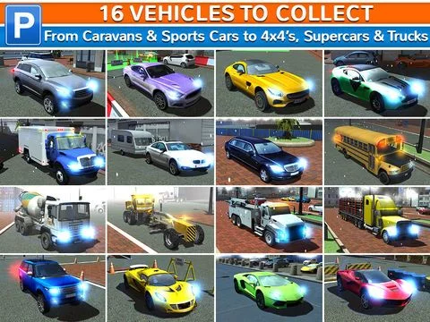 Изображение игры: City Driving Test Car Parking Simulator - Real Weather Racing Sim Run Race Games
