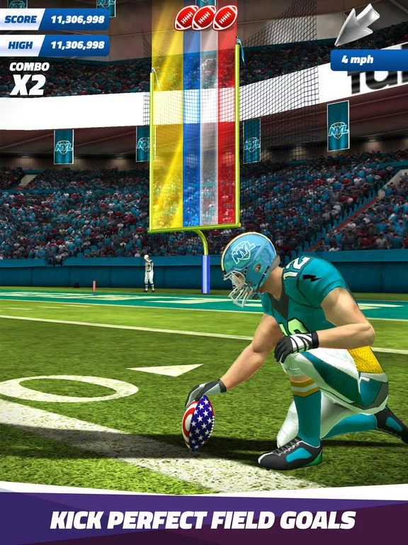 Изображение игры: Flick Field Goal 18
