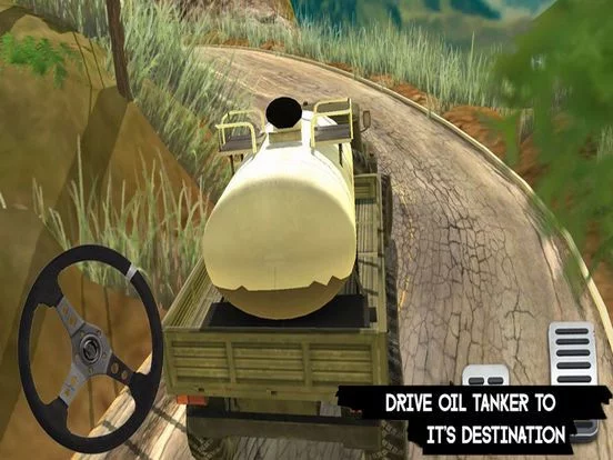 Изображение игры: Mountain Oil Tanker: Heavy Tru