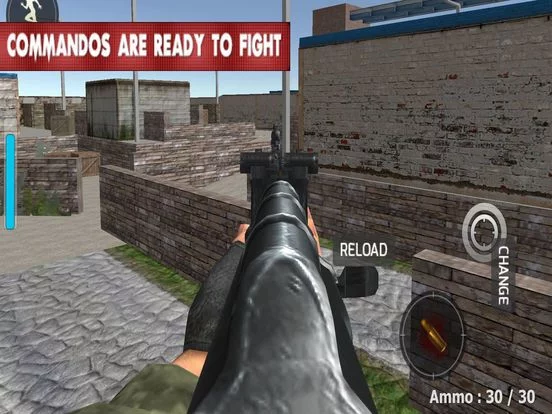 Изображение игры: Real Enemy Shooting Attack
