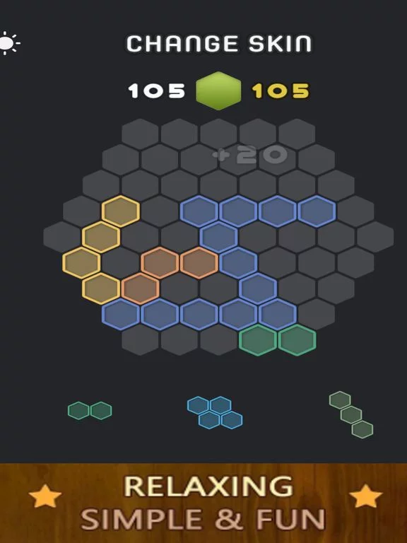 Изображение игры: Drag Hexa Puzzle