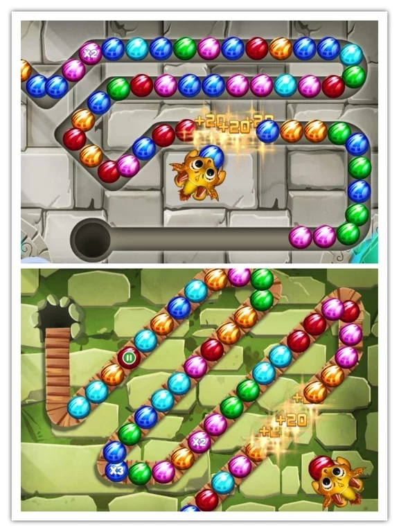 Изображение игры: Dragon Zumu: Shooting