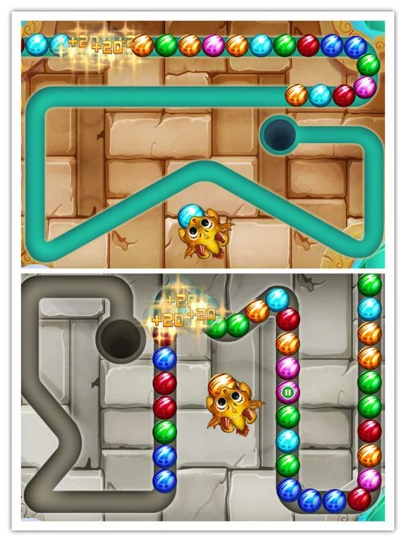 Изображение игры: Dragon Zumu: Shooting