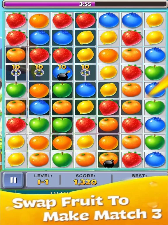 Изображение игры: Fruit Adventures Line
