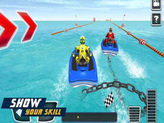 Изображение игры: Water Boat Challenge