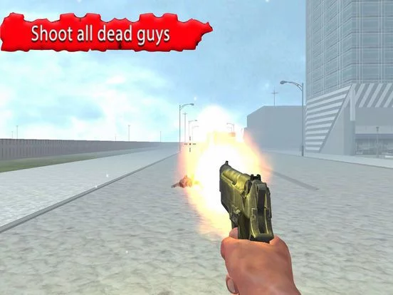 Изображение игры: Shooting Zombie In City