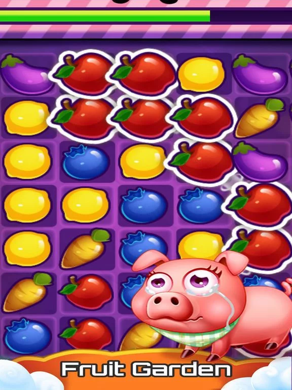 Изображение игры: Fruit Garden: Match 3