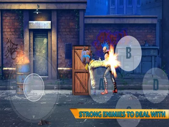 Изображение игры: Real Street KungFu Fighting