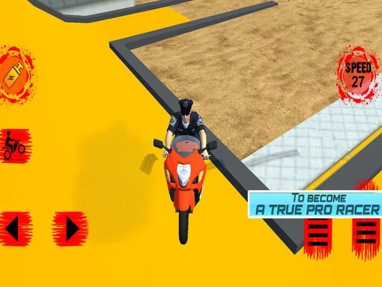 Изображение игры: Power Moto: Police Stunt