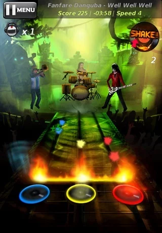 Изображение игры: Tunes Attack ! Lite