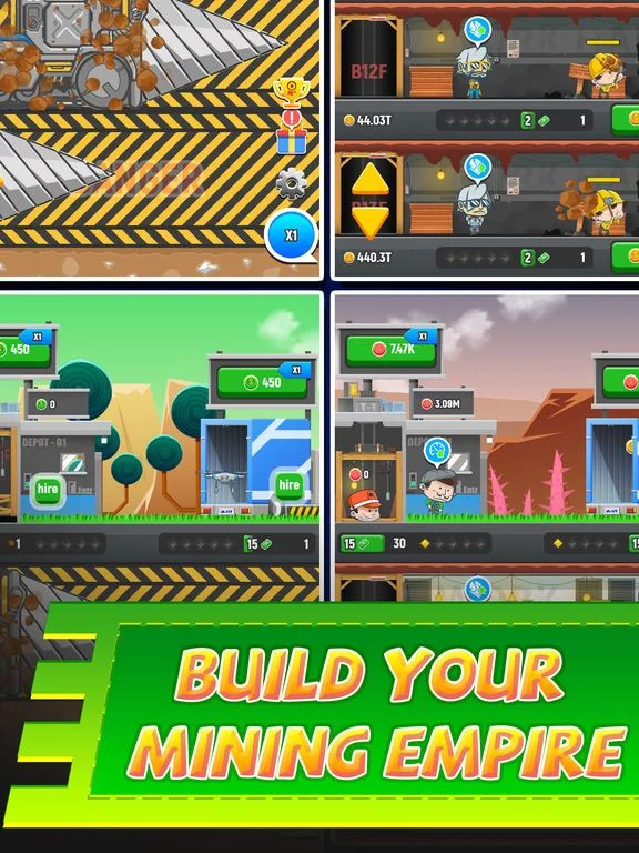 Изображение игры: Idle Ore King Tap