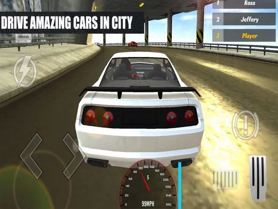 Изображение игры: Turbo Car Racing: Amazing City
