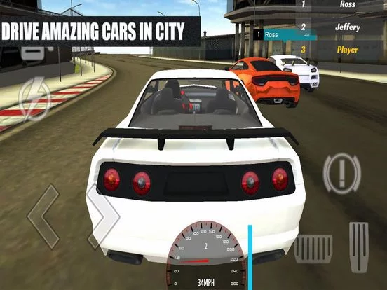Изображение игры: Turbo Car Racing: Amazing City