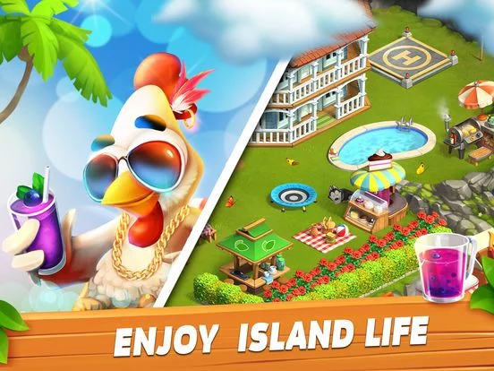 Изображение игры: Funky Bay - Farm & Adventure
