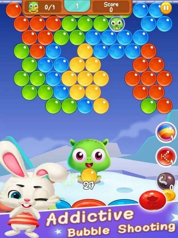 Изображение игры: Fantasy Bubble Rescue Pet