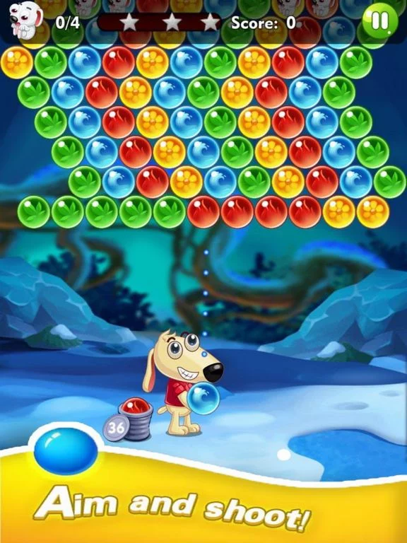 Изображение игры: Rescue Dog Bubble