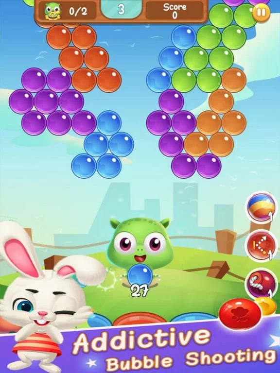Изображение игры: Fantasy Bubble Rescue Pet