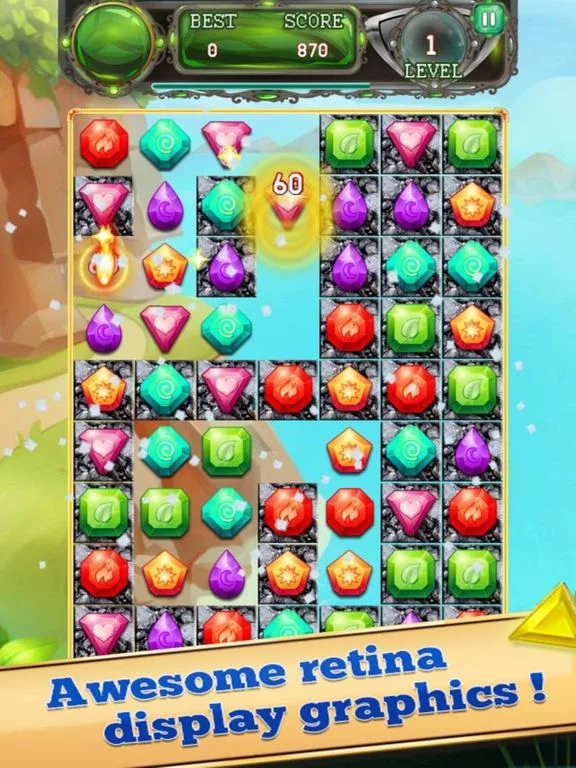 Изображение игры: Maze Gems Quest