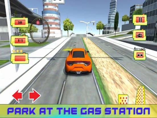Изображение игры: Metro Gas Station Car