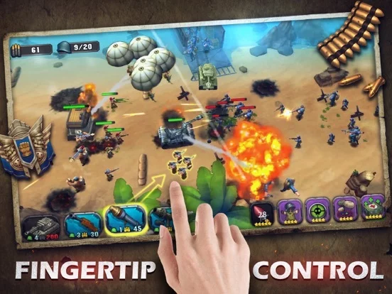 Изображение игры: War in Pocket