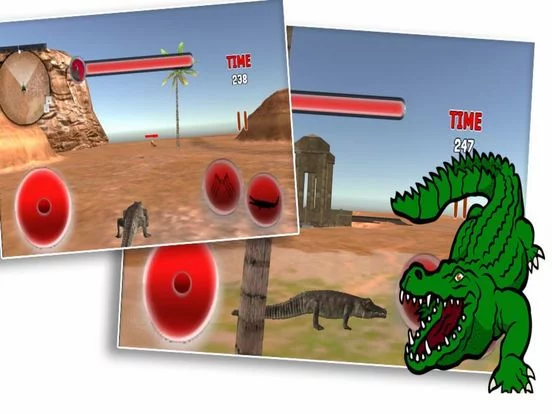 Изображение игры: Crocodile Wild Life 3D