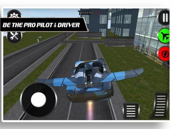 Изображение игры: Friving Car Flying Game 2017