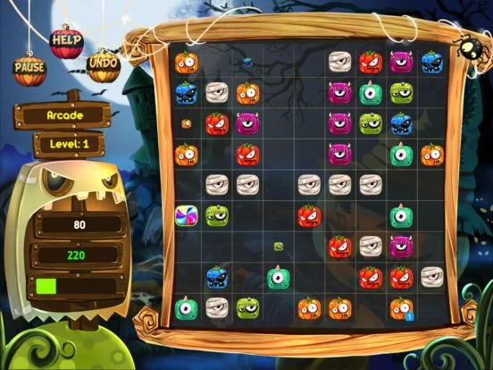 Изображение игры: Pumpkin Lines
