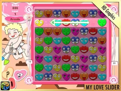 Изображение игры: My Love Slider