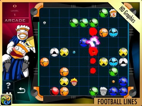 Изображение игры: Soccer Lines HD