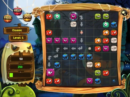 Изображение игры: Pumpkin Lines