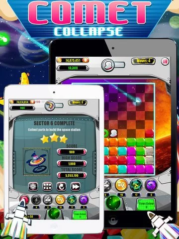 Изображение игры: Comet Collapse