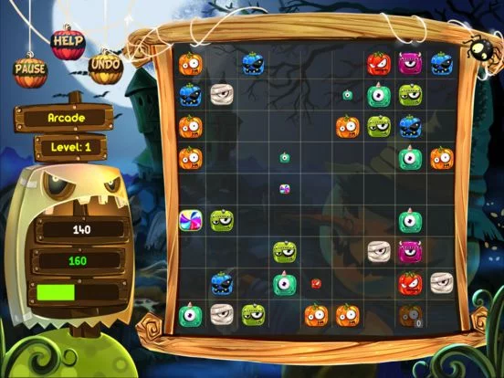 Изображение игры: Pumpkin Lines