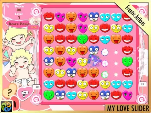 Изображение игры: My Love Slider