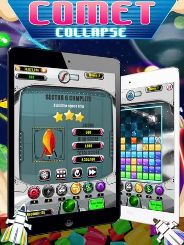 Изображение игры: Comet Collapse