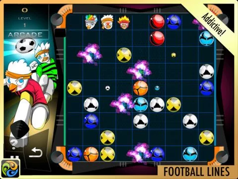 Изображение игры: Soccer Lines HD