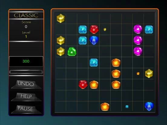 Изображение игры: Gem Lines
