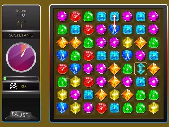 Изображение игры: Gem Slider