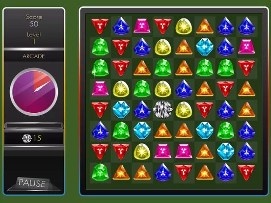 Изображение игры: Gem Slider