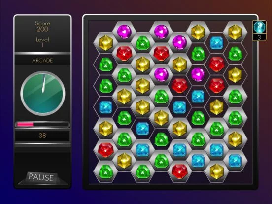 Изображение игры: Gem Swipe