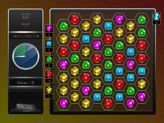 Изображение игры: Gem Swipe