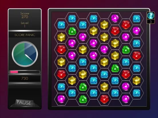 Изображение игры: Gem Swipe