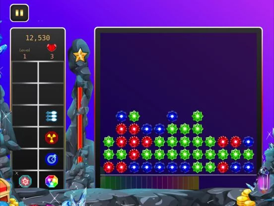 Изображение игры: Gem Collapse