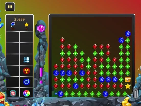 Изображение игры: Gem Collapse